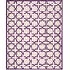 preview thumbnail 165 of 183, SAFAVIEH Handmade Cambridge Trudie Geometric Wool Rug 8' x 10' - Ivory/Purple - Rectangle