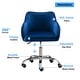 preview thumbnail 92 of 117, Corvus Braff Velvet Upholstered Adjustable Ergonomic Office Chair