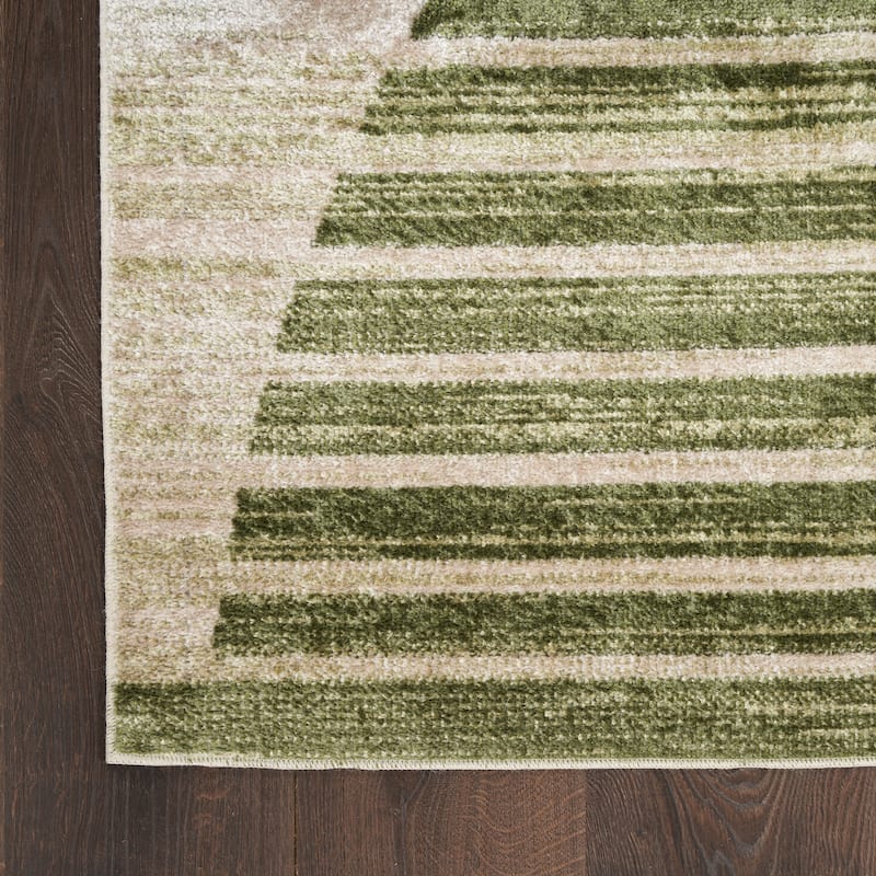 Nourison Astra Machine Washable Indoor Only Graphic Area Rug