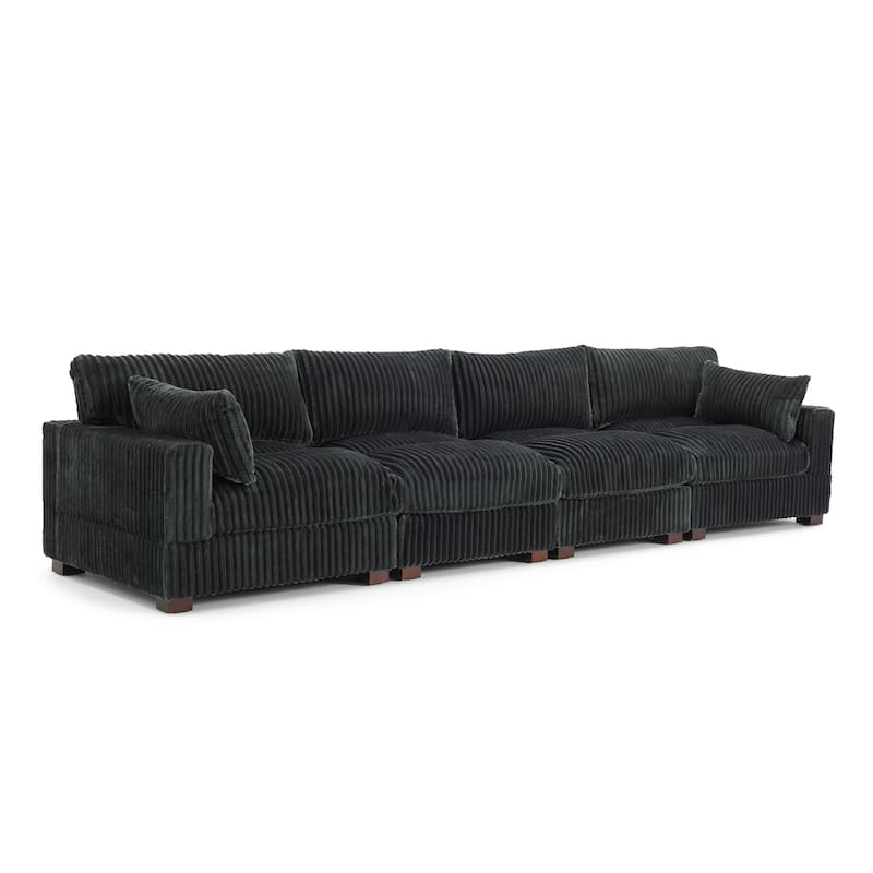 U-shaped Modular Sectional Set Upholstered Sofa Couch