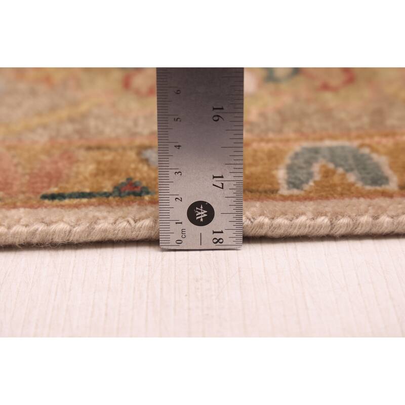 ECARPETGALLERY Hand-knotted Jules Serapi Ivory Wool Rug - 7'11 x 10'1