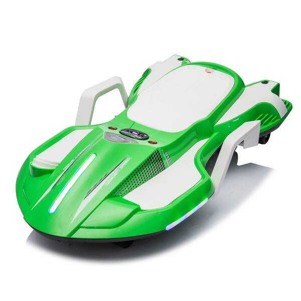 slide 2 of 104, 24V Kids Ride On Electric scooter w/ helmet knee pads,24v ride on toy for kids Green Green