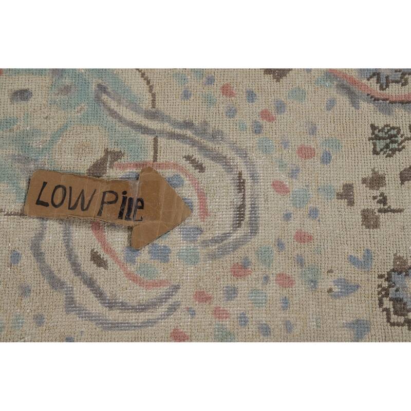Floral Tabriz Persian Area Rug Hand-Knotted Traditional Wool Carpet - 8'1"x 11'1"