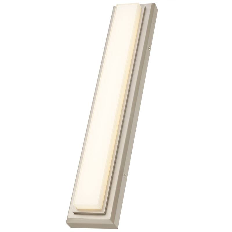 Purity 24" Brushed Nickel LED Bathroom Vanity Light
