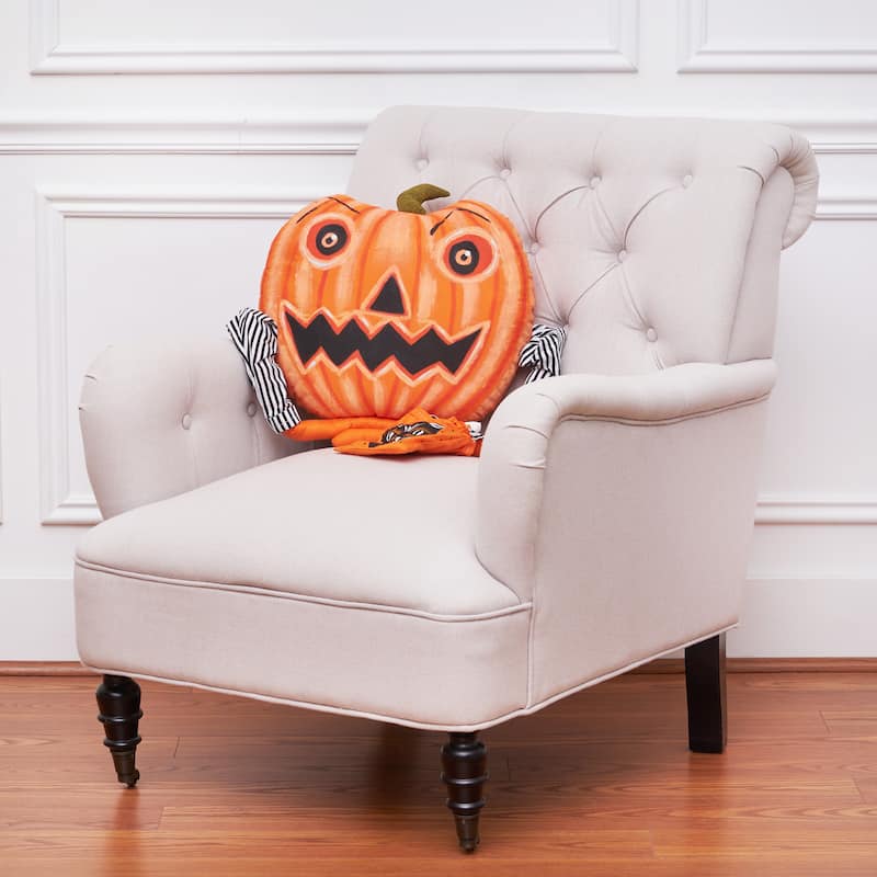 Retro Jack Zombinaland Halloween Decorative Soft Figurine Pillow
