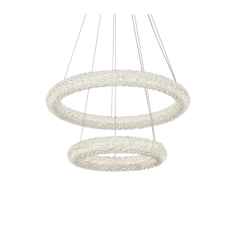 Indigo Home 24 inch Adjustable LED Chandelier