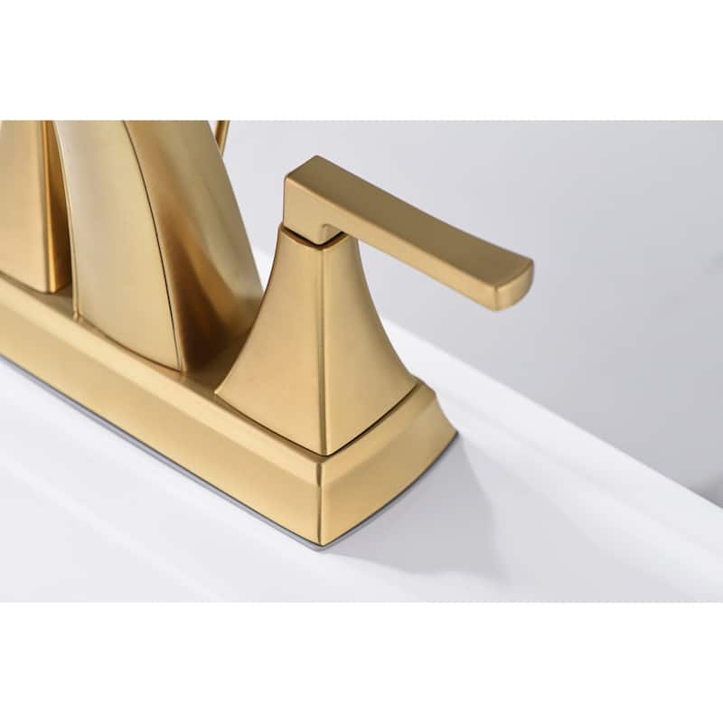 Ultra Faucets Lotto Collection Two-Handle 4" Centerset Lavatory Faucet
