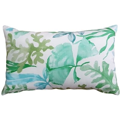 Sea Garden Throw Pillow