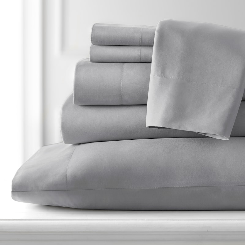 Adjustable Mattress Split King Ultra-Soft 7-piece Bed Sheet Set