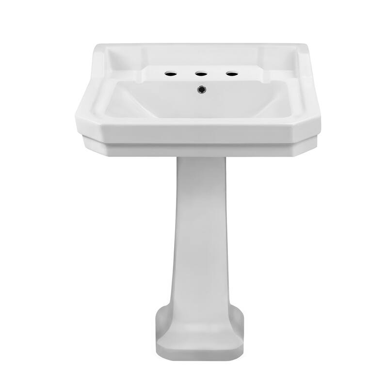 Whitehaus Collection Isabella Pedestal sink