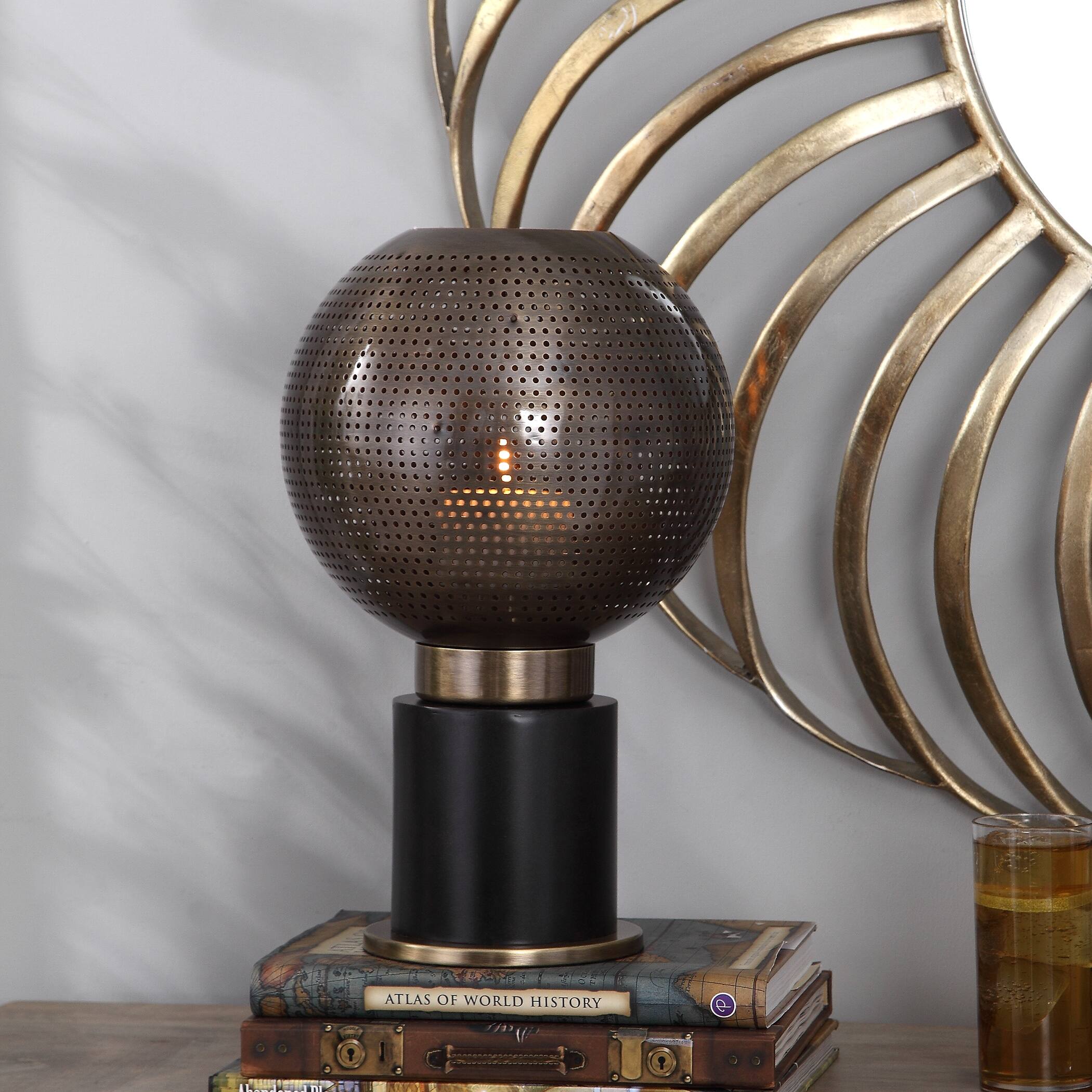 Uttermost Branham Bronze Globe Candle Holder Bed Bath & Beyond 32195836