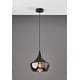 preview thumbnail 1 of 5, Adesso Black or Steel Eliza Pendant Lamp