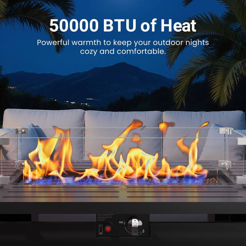 43'' Propane Fire Pit Table