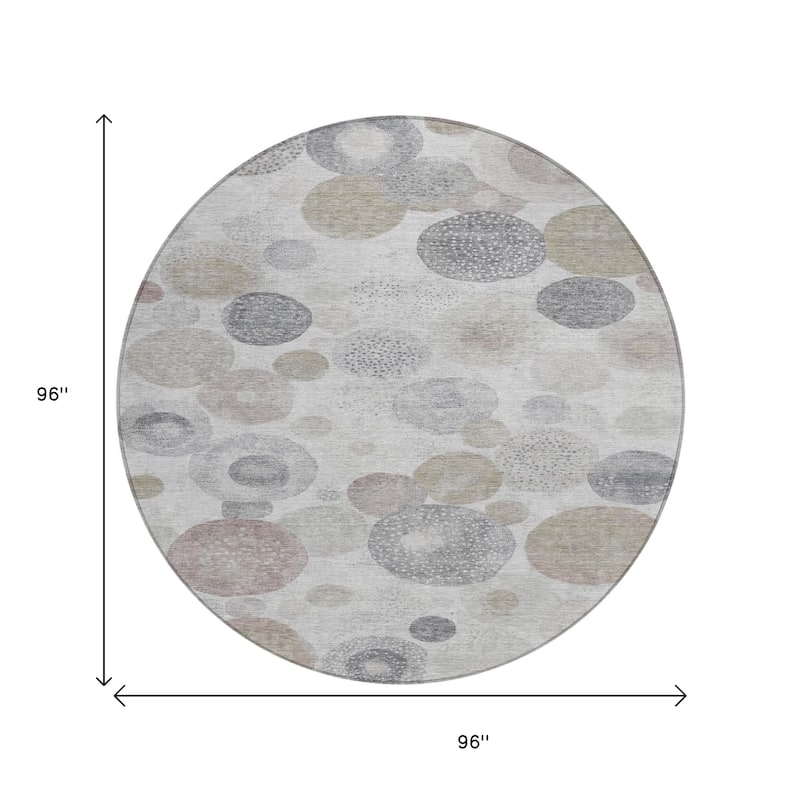 HomeRoots Geometric Transitional Rectangle Outdoor Rug