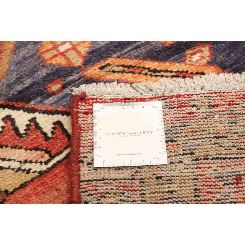 ECARPETGALLERY Hand-knotted Konya Anatolian Dark Copper Wool Rug - 3'6 x 10'8