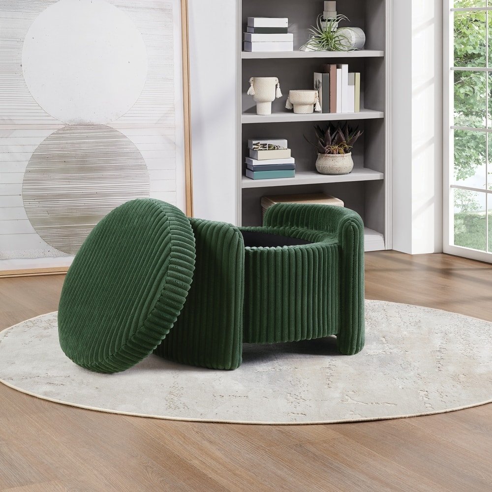 Sable Storage Ottoman