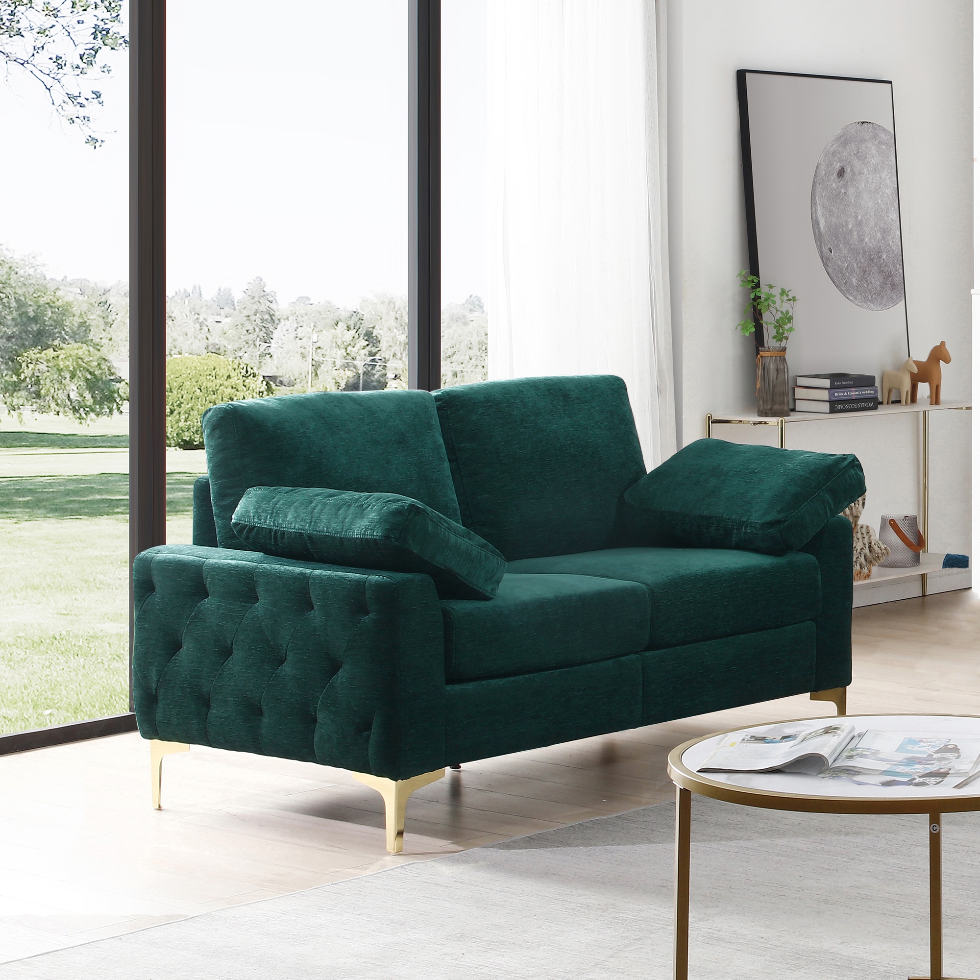 Pillow sale top loveseat