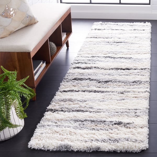 SAFAVIEH Fontana Shag Josebe Modern 2-inch Thick Rug - Bed Bath ...