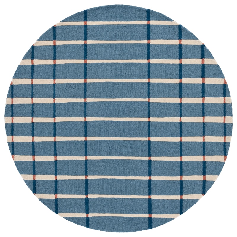 SAFAVIEH Handmade Genre Cvjatka Striped Wool Rug