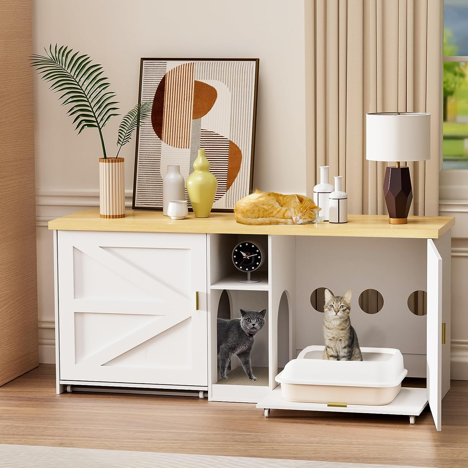 Hidden cat shop box furniture