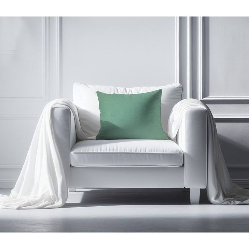 A1HC Velvet Throw Pillow Insert, Hypoallergenic Down Alternative Fill, Pack of 1