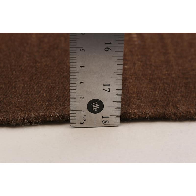 Ankara Brown Kilim 5'0" x 8'0" - 5'0 x 8'0