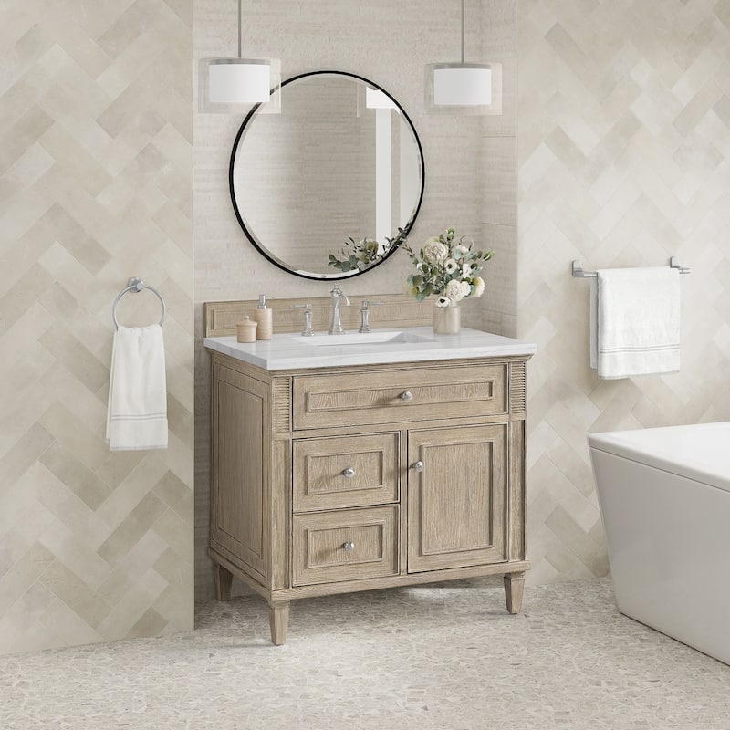 James Martin Vanities 424-V36-3AF Lorelai 36" Single Basin Wood Vanity