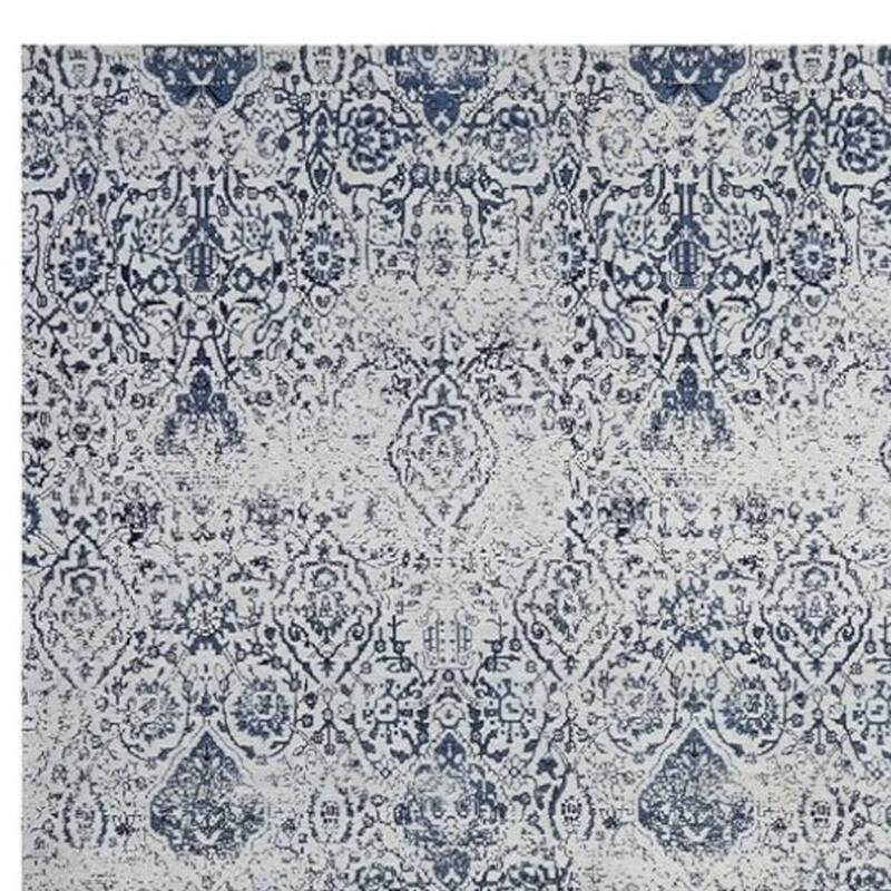 Cakog Power Loomed Distressed Stain Resistant Low Pile Area Rug By HomeRoots - 120' X '96' X '0.25
