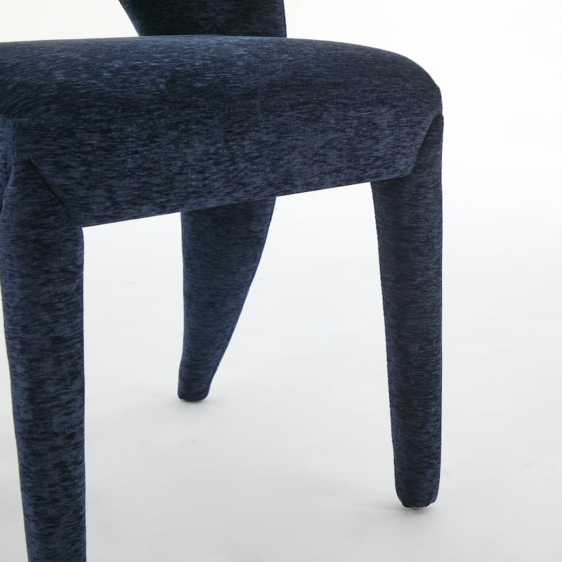 Metal Legs Dining Chair,Cushion Is Comfortable,Design Is Simple