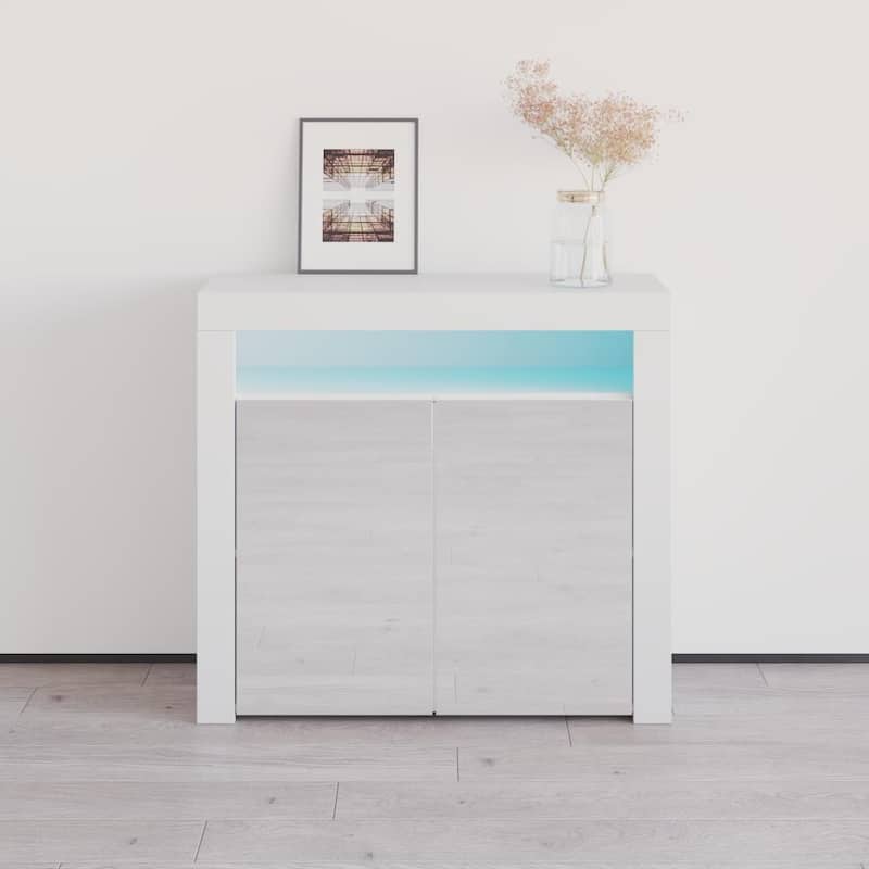 Milano 42inch 2D Matte High Gloss Sideboard
