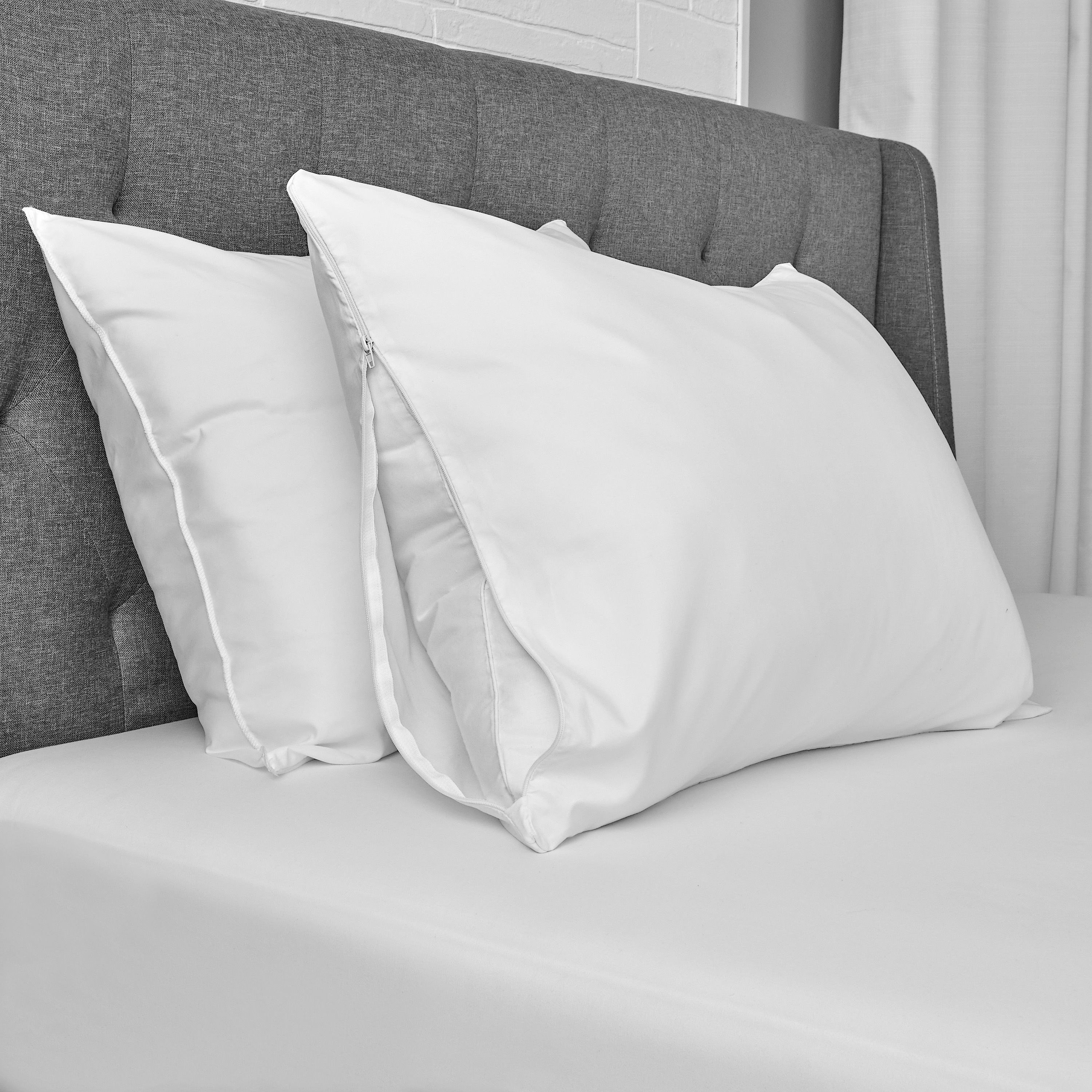 Large size store pillow protectors