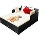 preview thumbnail 67 of 66, Costway Outdoor Patio Rattan Daybed Pillows Cushioned Sofa Furniture - See details