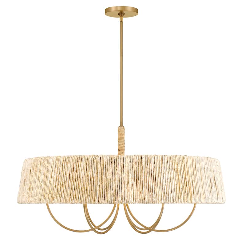 Minka Lavery 3606 Hellia 6 Light 36" Wide Multi Light Pendant
