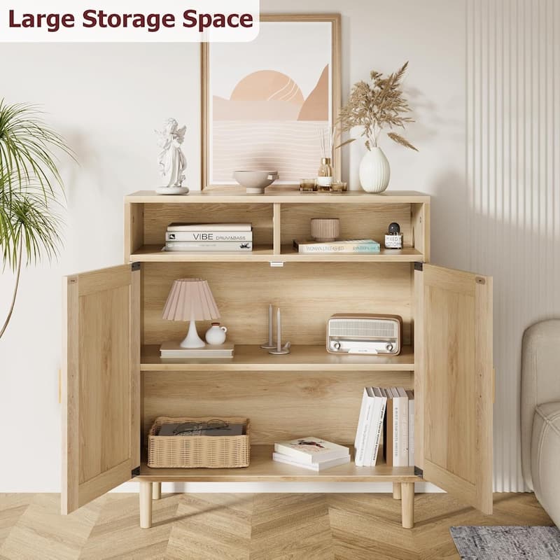 Modern Storage Cabinet with Shelf