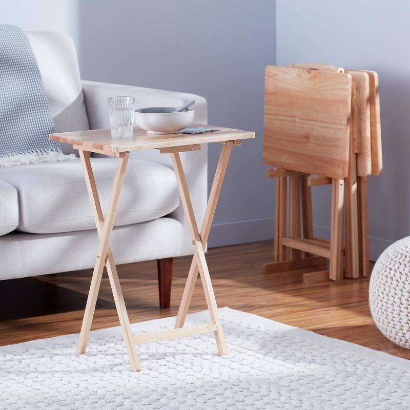 Rectangular Folding Tray Table