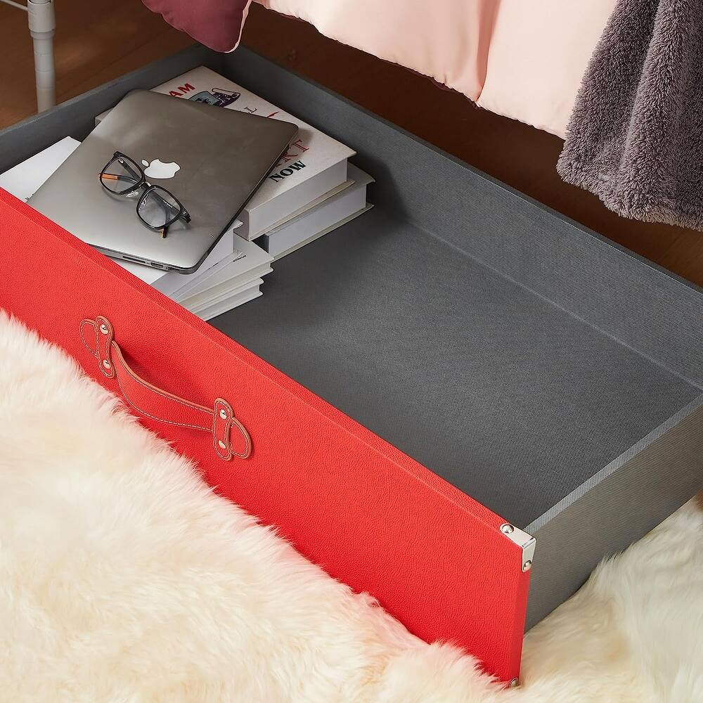 Texture® Brand - Rolling Under Bed Storage Drawer by DormCo