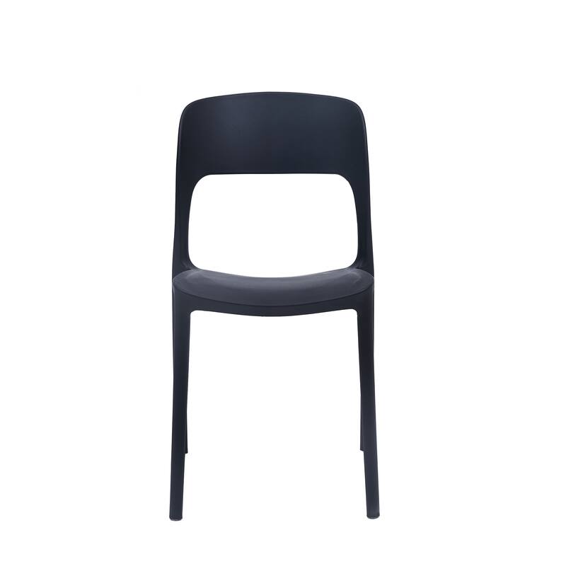 Porthos Home Brody Stackable Plastic Dining Chairs (Set of 2)