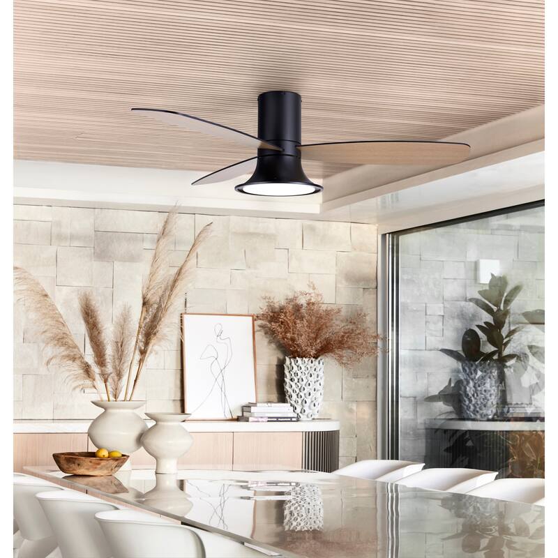 Lucci Air Flusso 52" Light with Remote Ceiling Fan