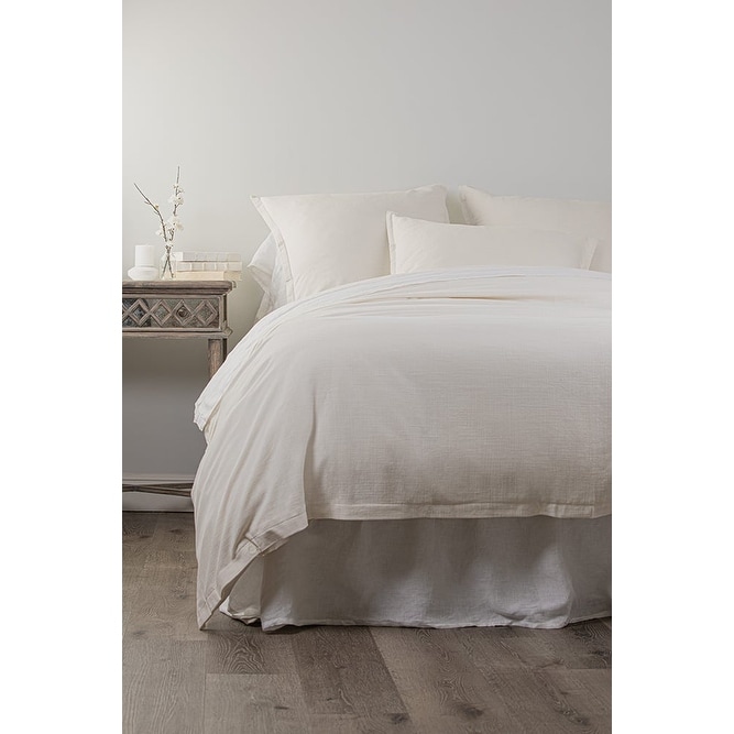 Pure, Cotton, Ivory, Duvet Cover