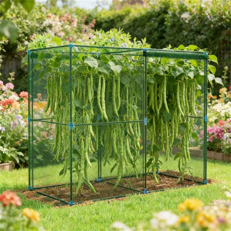 Crop Cage, Garden Cage, Green - Metal