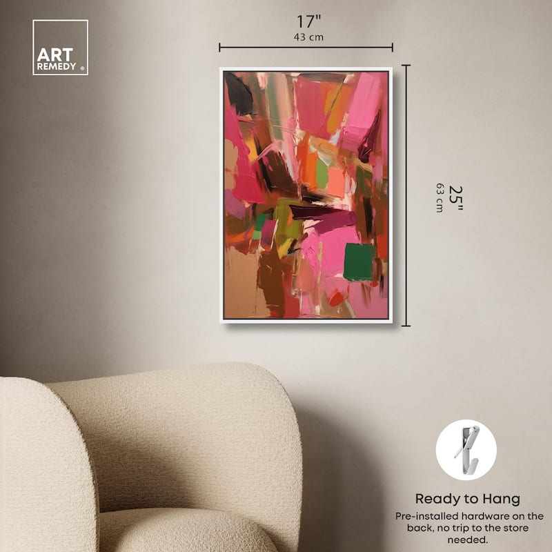 Impulse and Instinct Canvas by Art Remedy
