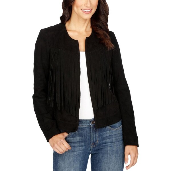 lucky brand womens suede jacket