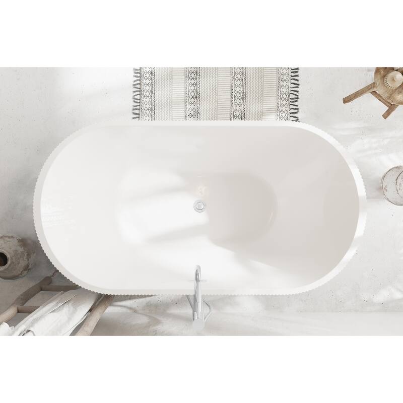 Vincent Bathtub in Glossy White