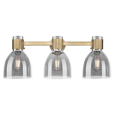 Innovations Lighting 464-3W-G464D-7SM Lawton Bell 3 Light 24" Wide