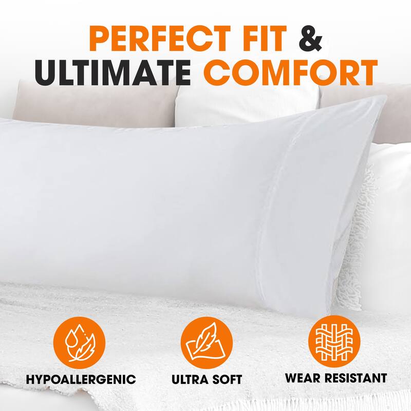 Cheer Collection Soft Cotton Replacement Pillowcase