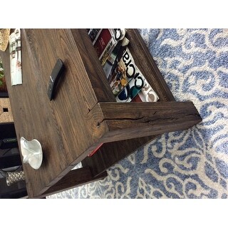 Mercer Court Tobacco Cocktail Table