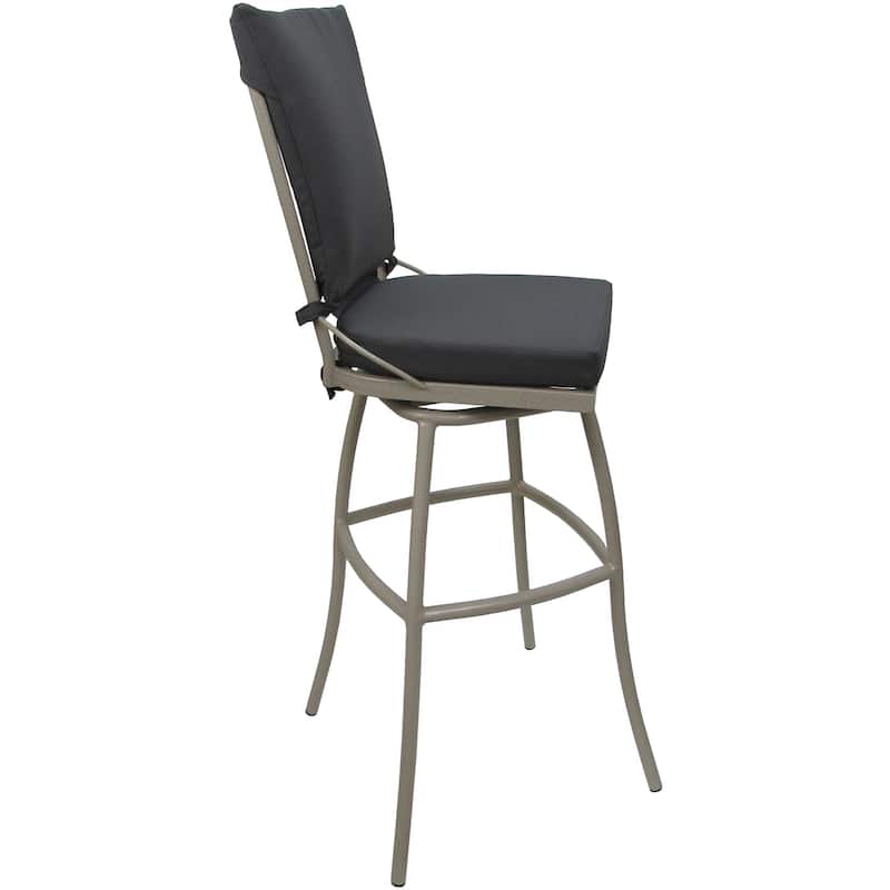 Outdoor Bar Stool Counter 26" 30" Extra Tall 34" - Jamey without Arms