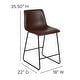 preview thumbnail 8 of 40, LeatherSoft Counter-height Stools (Set of 2)