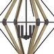 preview thumbnail 5 of 6, Quoizel Oversized Western Bronze 4-light Pendant