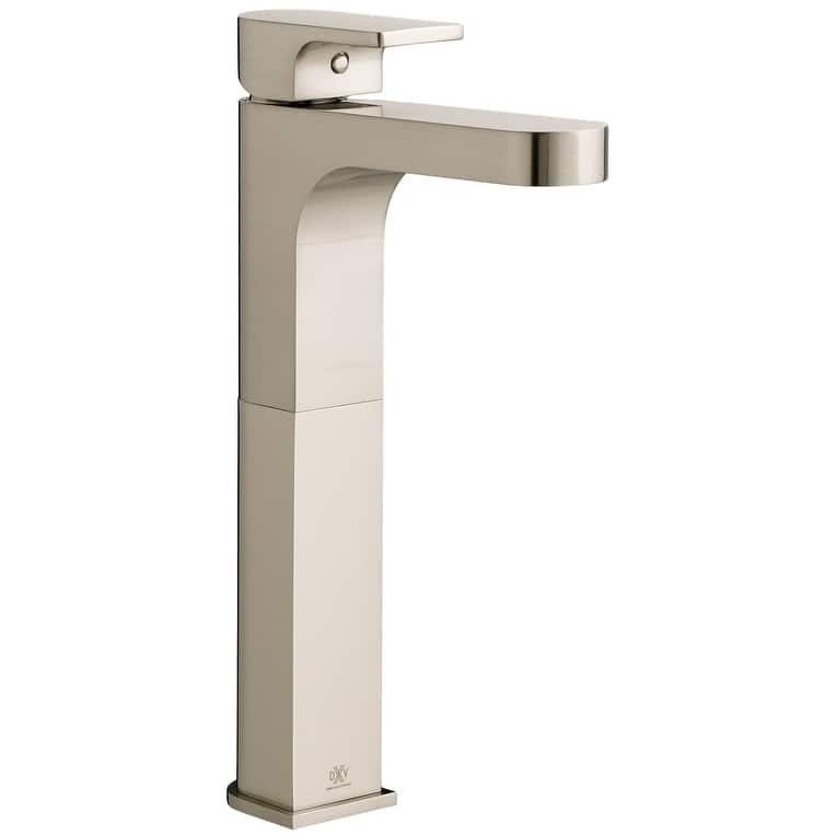DXV Equility 1.2 GPM Single Hole Vessel Bathroom Faucet With Grid - Brushed Nickel
